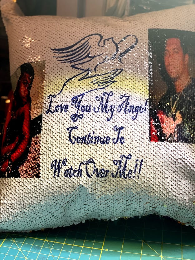 Sequin Pillows
